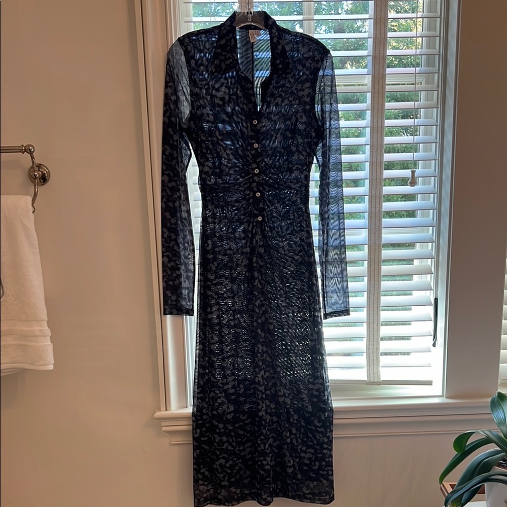 & Other Stories Blue Maxi Dress